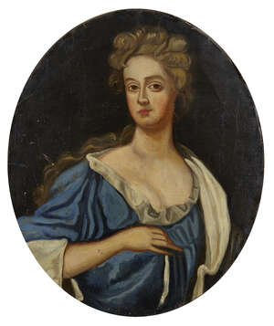 
	
		Follower of Sir Godfrey Kneller, 
		British 1646-1723- 
		 
		Portrait of a lady...