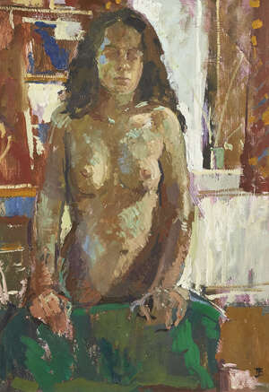 
	
		Tom Coates PRBA RP,
		British b.1941-
		 
		Back Light;
		 
		oil on board, signed...