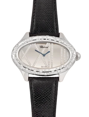 Chopard. An oversized diamond set quartz wristwatchMontre Dame Cat's Eye, Reference 5300...