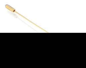 
	
		A diamond-set stick pin, modelled as an openwork crown with brilliant-cut diamond collet...