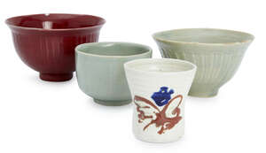 
	
		David Leach (1911-2005), a porcelain bowl 
		c.1990, impressed seal to base
		A...