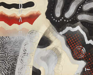 
	
		Harold Jacobs, 
		American b.1932 - 
		 
		Untitled; 
		 
		watercolour, gouache,...