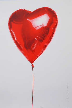 
	
		Mr. Brainwash, 
		French b.1966- 
		 
		Hold Onto My Heart, 2018;
		 
		screenprint in...