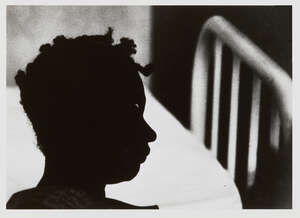
	
		Eugene Smith, 
		American 1918-1978-
		 
		Mental Patient in Trance, Haiti, 1959;
		 
		