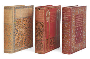 
	
		MENPES, (M.), THE DURBAR, cream cloth boards, with orange, blue and gilt cover, 100...