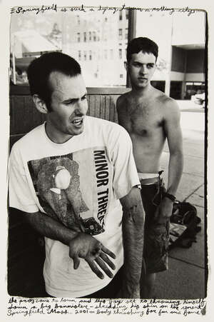 
	
		Ed Templeton, 
		American b.1972- 
		 
		Springfield Mass, 2003; 
		 
		gelatin silver...