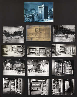 
	
		Derek Dodd, British, 1937-2018 a collection of photographs and copies of plans for the Dr...
