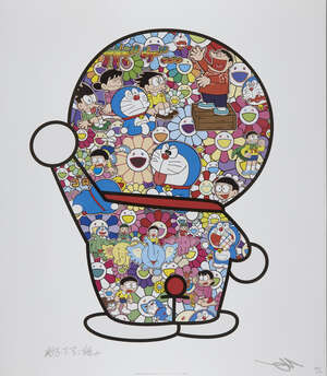 
	
		Takashi Murakami,
		Japanese b.1962-
		 
		Doraemon's Daily Life, 2018;
		 
		offset...