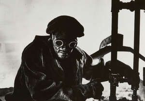 
	
		Eugene Smith, 
		American 1918-1978-
		 
		Steel Worker, Pittsburg, USA, 1955;
		 
		