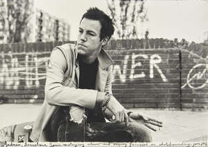 
	
		Ed Templeton, 
		American b.1972- 
		 
		Andrew, Spain, 2002; 
		 
		gelatin silver...