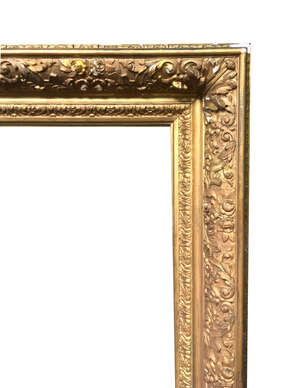 
	
		A French Gilded Composition Barbizon Style Watercolour Frame, early/mid 20th century,...