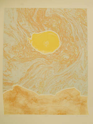 Helen Chadwick, 
		British 19531996- 
		 
		Anatoli, 1989;
		 
		etching with aquatint in colors on wove, signed, titled, dated and inscribed III 175/25