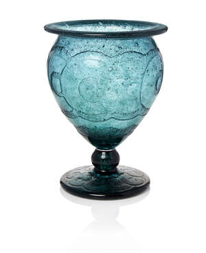 
	
		Daum, an Art Deco acid-etched glass vase
		c.1935, wheel engraved Daum Nancy France with...