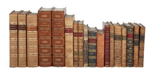 
	
		A selection of late 18th Century and later bindings, to include: T. SHELTON, THE HISTORY...