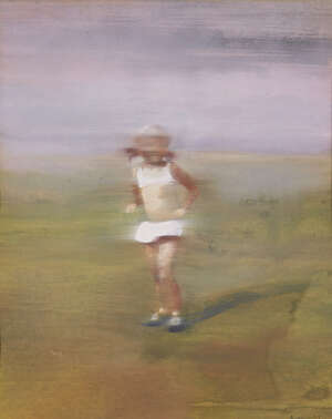 Nick Archer, 
British b.1963- 
Childlike; 
gouache on paper, signed and indistinctly dated lower...