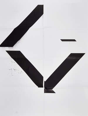
	
		Wade Guyton, 
		American b.1972- 
		 
		X Poster (Untitled, 2007, Epson Ultrachrome...