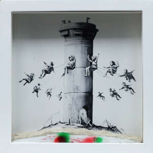 
	
		Banksy, 
		British b.1974- 
		 
		Walled Off Box Set, 2017; 
		
		giclee print with...