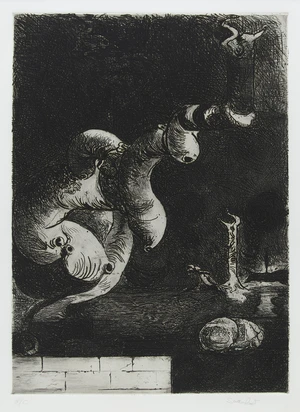 Graham Sutherland OM,&nbsp;British 1903-1980,&nbsp;Picton, 1973;&nbsp;etching on wove,&nbsp;signed and inscribed H/C in...