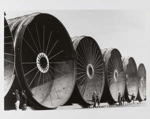 
	
		Margaret Bourke-White, 
		America 1904-1971-
		 
		Diversion Tunnels, Fort Peck,...