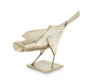 
	
		Terence Coventry,
		British b.1938-
		 
		Jackdaw, 2008;
		sterling silver, hallmarked,...