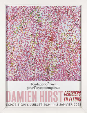 Damien Hirst, British b. 1965- Cerisiers en Fleurs posters; offset lithographic poster, 80 x 60...