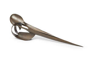 
	
		Bryan Kneale RA,
		British b.1930-
		 
		Untitled;
		 
		bronze, signed and dated...