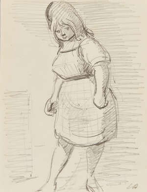 
	
		Edward Ardizzone CBE RA, 
		British 1900-1979 - 
		 
		Portrait studies of two women;...