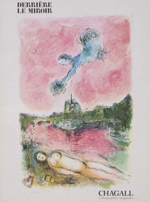 Marc Chagall,&nbsp;French 1887-1985,&nbsp;Derriere Le Miroir, 1981;&nbsp;lithograph booklet in colours on wove,&nbsp;