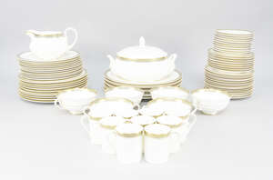 
	
		A Royal Doulton Clarendon part dinner service, to comprise eight dinner plates, ten...