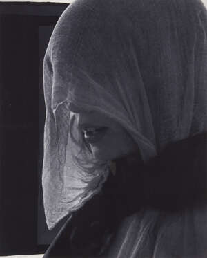 
	
		David Noonan, 
		Australia b.1969 - 
		 
		Woman in a veil, 2009; 
		 
		gelatin silver...