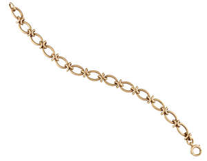 A 9ct gold bracelet, of marine-link design, Birmingham hallmarks, 1967, approx. 22.4g, length 20.5cm