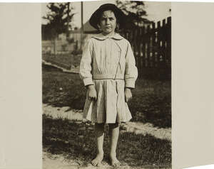 Lewis Hine, America 1874-1940-
 
Cotton, 1913;
 
silver gelatin print, inscribed on the reverse,...
