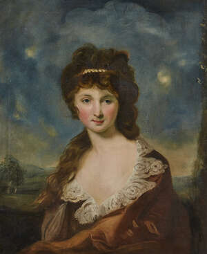 
	
		Attributed to Carl Fredrik von Breda, 
		 
		Swedish 1759-1818- 
		 
		Portrait of a...