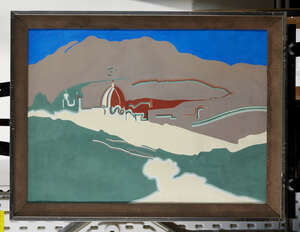 
	
		RTO Rodney Gladwell, 
		British 1928-1979-
		 
		Florence, 1968;
		 
		gouache on paper,...