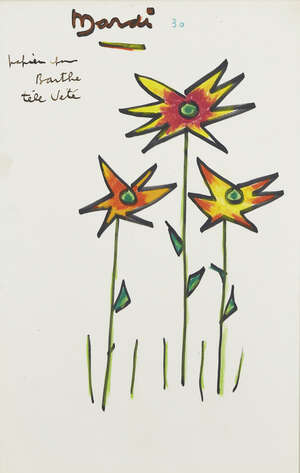 
	
		Jacques Prevert, 
		French 1900-1977-
		 
		'Agenda' - Mardi from the 'Ephemeride'...