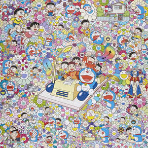 
	
		Takashi Murakami,
		Japanese b.1962-
		 
		On an Endless Journey on a Time Machine...
