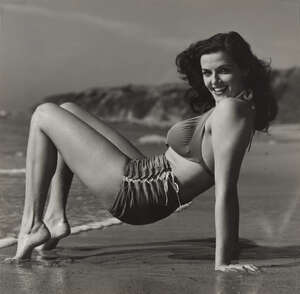 
	
		André de Dienes,
		Hungarian 1913-1985-
		 
		Jane Russell, 1944; 
		 
		gelatin silver...