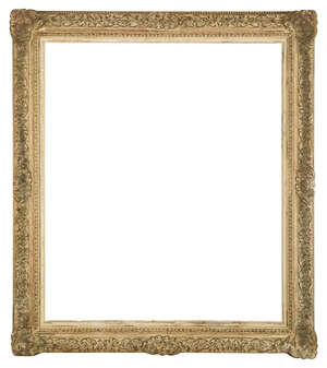 
	
		A English Composition Louis XIV Style Frame with Decape Finish, early-mid 20th century,...