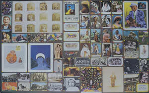 
	
		After Peter Blake, CBE, RA, British  b. 1932, A colour print of Studio Tack-board, print...