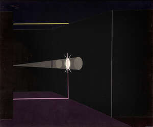 
	
		Selim Sasson, 
		French 1929-2002 - 
		Le Visiteur, 1972; 
		oil on canvas, signed and...