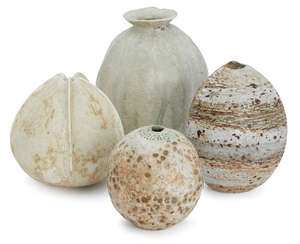 
	
		Alan Wallwork (1931-), a gourd shaped vase
		c. late 20th century, initialled to base...