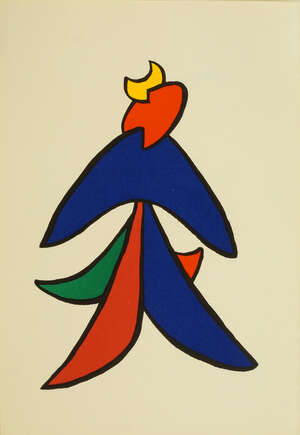 
	
		Alexander Calder, 
		American 1898-1976-
		 
		 Abstract composition, 1963; 
		 
		