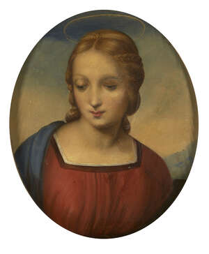 
	
		After Raphael, 
		Italian 1483-1520- 
		 
		Madonna of the Goldfinch, detail;...
