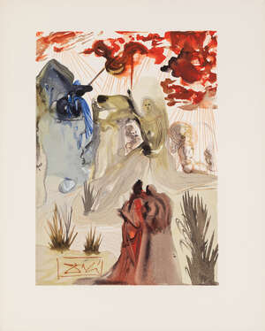 
	
		Salvador Dalí, 
		 
		Spanish 1904-1989- 
		 
		The Divine Forest (Purgatory Canto...