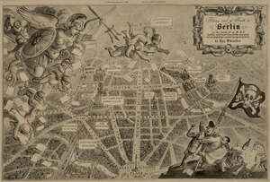 
	
		Reginald John called Rex Whistler, 1905-1944, Flying Visit of Truth to Berlin in the form...