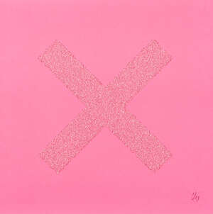 
	
		Chris Levine,
		British b.1960-
		 
		Marks the Spot, 2018;
		 
		the unique screenprint...
