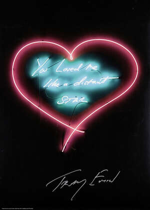 
	
		Tracey Emin CBE RA,
		British b. 1963
		You Loved me Like a Distant Star, 2016;
		