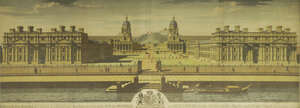 
	
		William Henri Toms, 
		British c.1700-c.1755- 
		 
		Perspective View of the Royal...