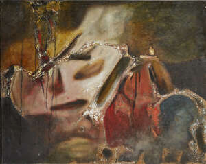 
	
		Aubrey Williams, 
		Guyanese/British 1926-1990-  
		
		Tacuma, 1964;   
		
		oil on...