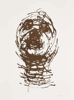 
	
		Oliffe Richmond,
		Australian 1919-1977-
		 
		Standing Group, 1966;
		 
		lithograph on...
